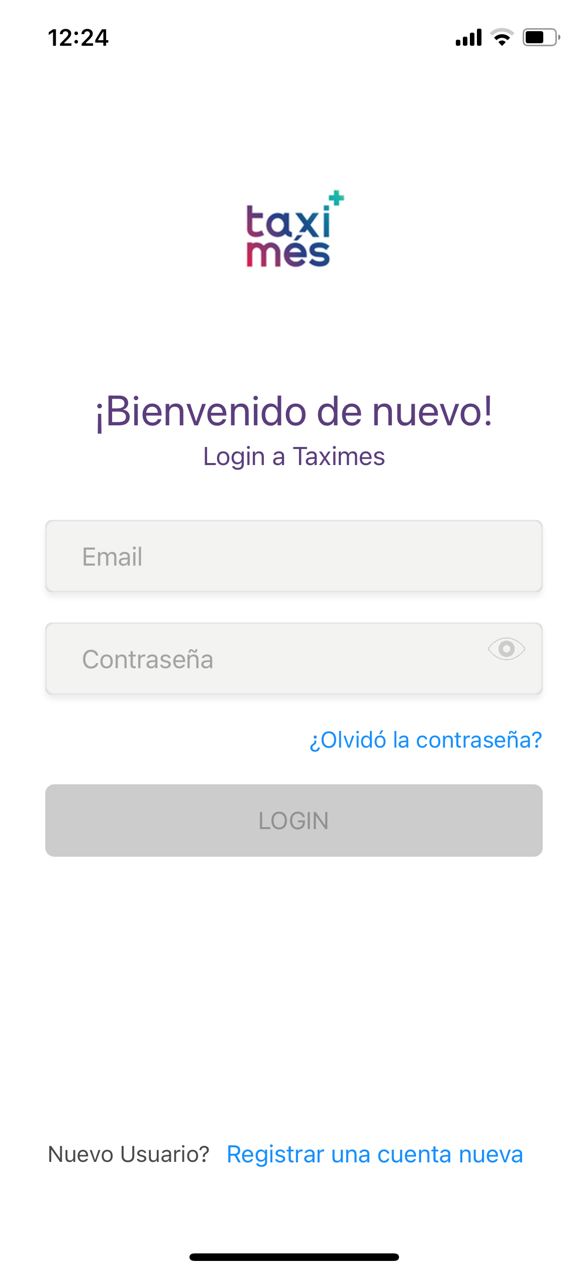 Benvinguda Taximés App